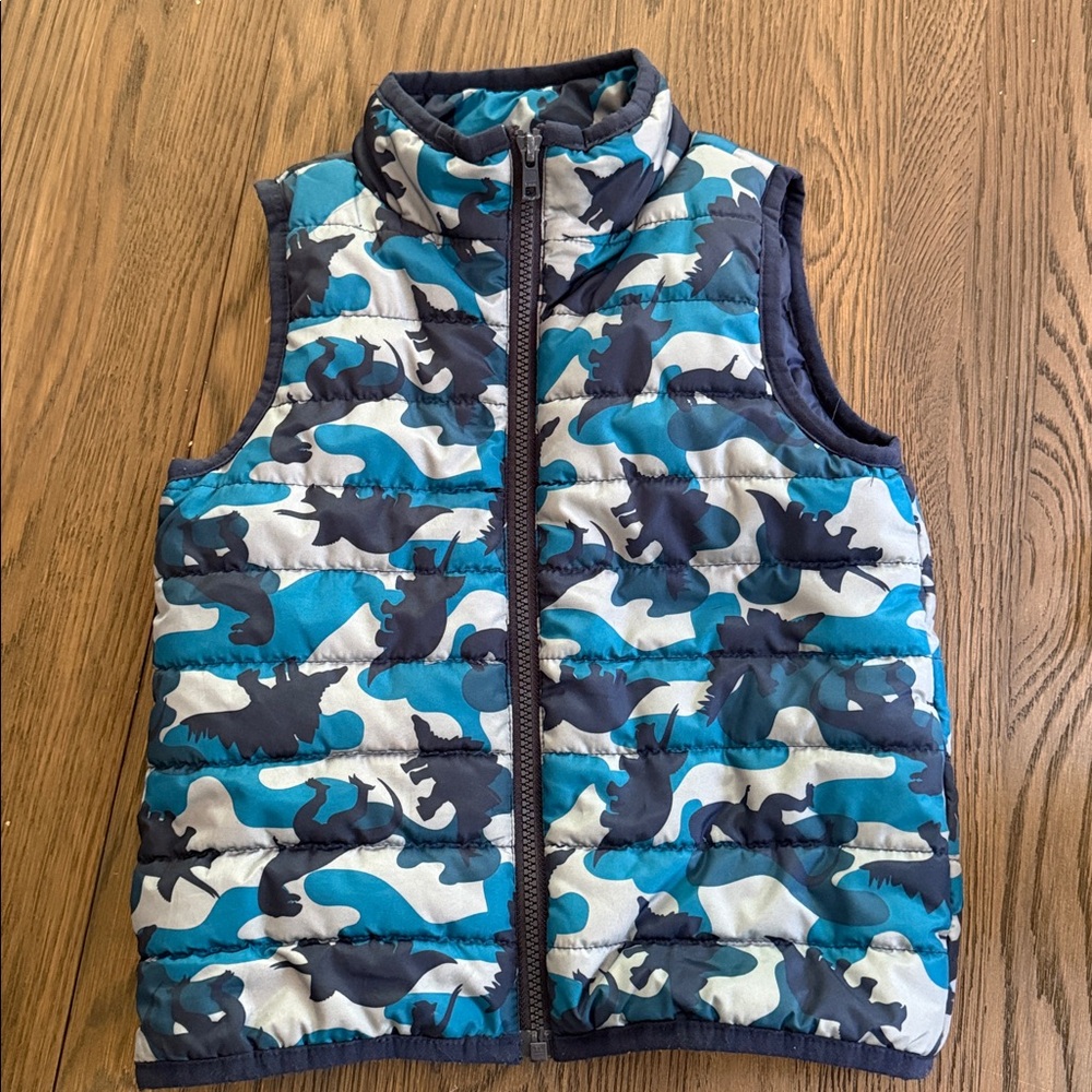 Gymboree Camouflage Dino Vest